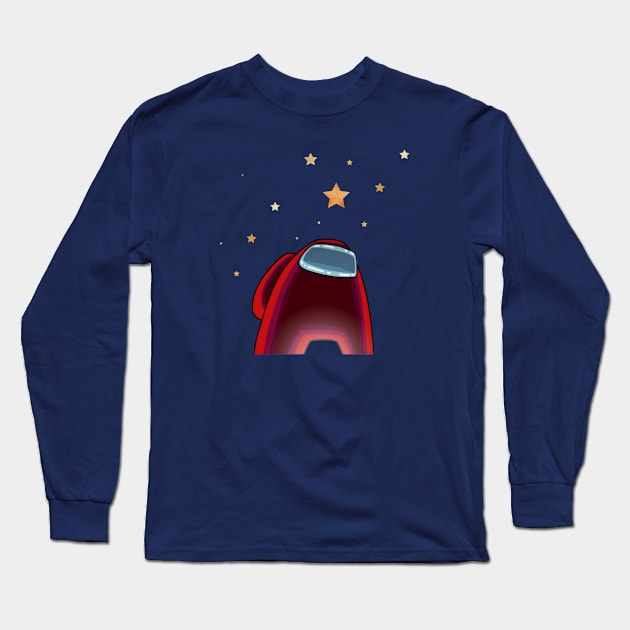 Among Us Universe Long Sleeve T-Shirt by kknows